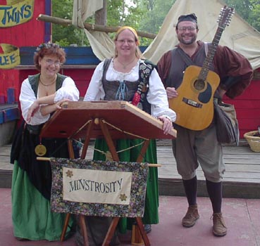 Left to right: Wendy Zdrodowski, Josephine Marie Thane, John C. Wiseman